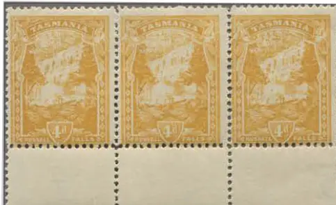 Tasmanian Pictorial Issues 1899 - 1912 (GOLD)